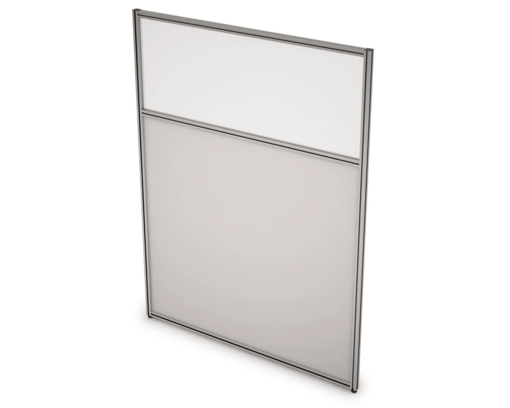 Перегородка напольная комби ЛДСП+Стекло 900x1300x29 Арго