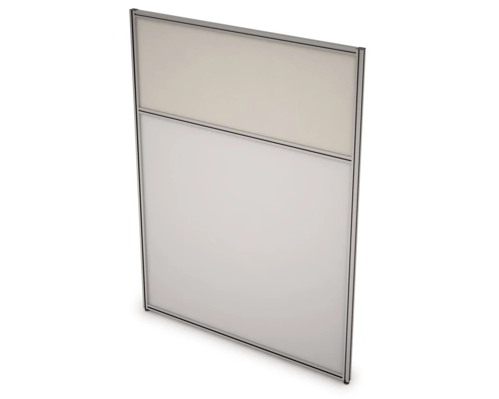 Перегородка напольная комби ЛДСП+Ткань 1600x1300x29 Арго