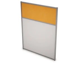 Перегородка напольная комби ЛДСП+Ткань 700x1300x29 АРГО images