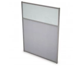 Перегородка напольная комби Ткань+Стекло 700x1600x29 Арго images