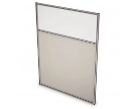 Перегородка напольная комби Ткань+Стекло 700x1600x29 Арго images