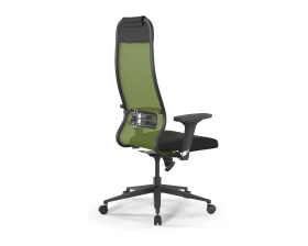 Кресло ErgoLife 11/подл.200/осн.Sit 002 Сетка/Ткань, Зеленый/Черный images