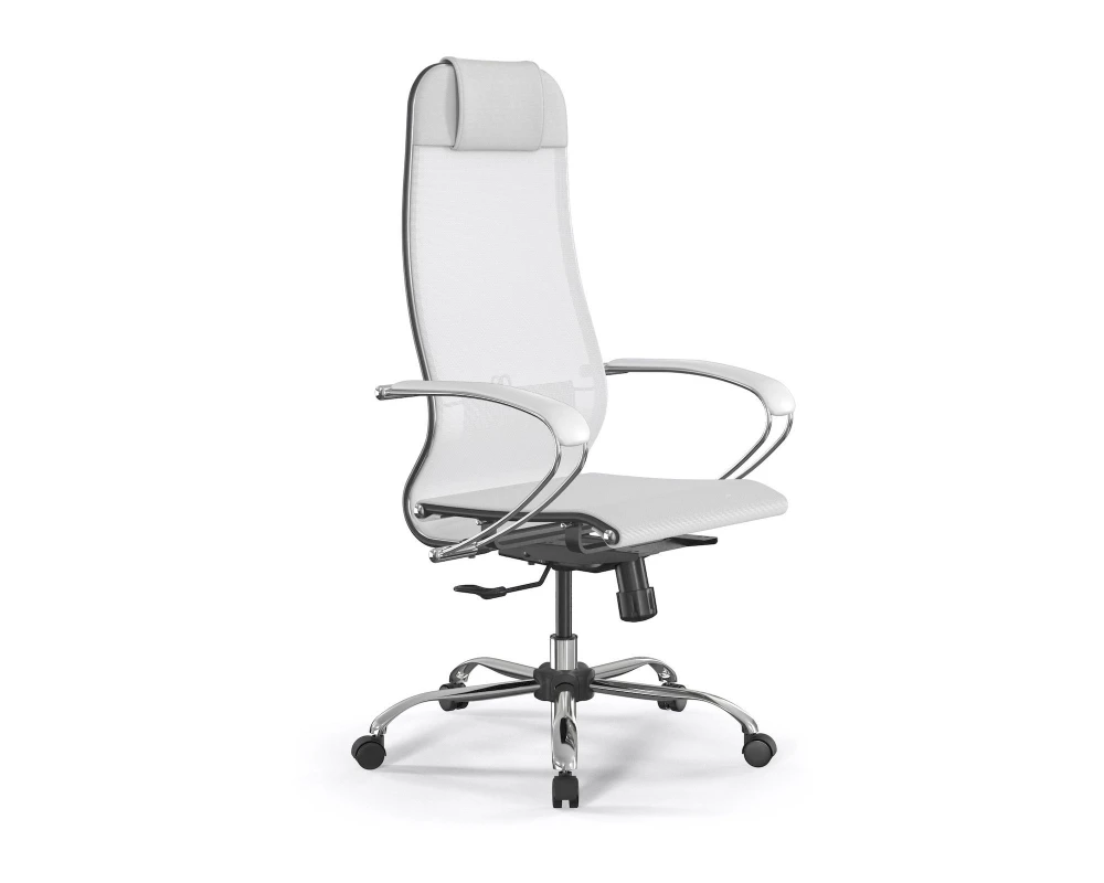 Кресло ErgoLife 4/подл.131/осн.Synchro 003 Сетка, Белый