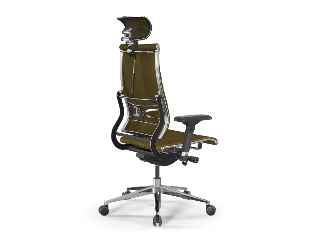 Кресло METTA M B2-12D M26.B32.G25.W03 Велюр, Оливковый