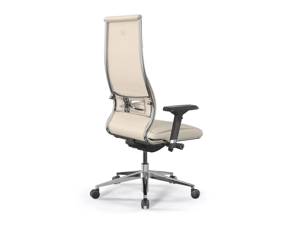 Кресло Samurai L1-11D M26.B32.G25.W03 Экокожа, Молочный