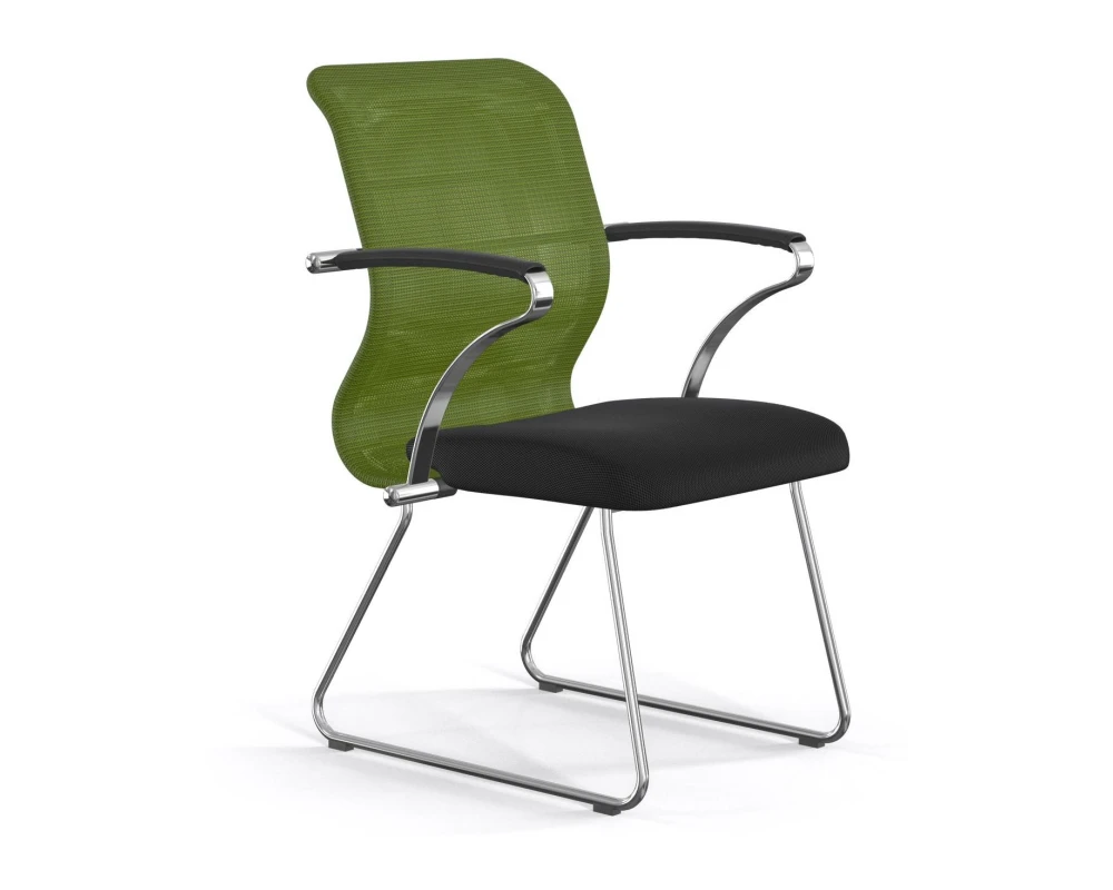 Кресло Sit 8 M4-8K F54 Сетка/Ткань, Зеленый/Черный