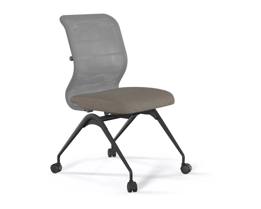 Кресло ErgoLife S 8 M4-9 F56.W01 Сетка/Ткань, Серый/Песочный