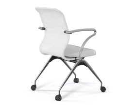 Кресло ErgoLife S 8 M4-9K F53.W02 Сетка/Экокожа, Белый images