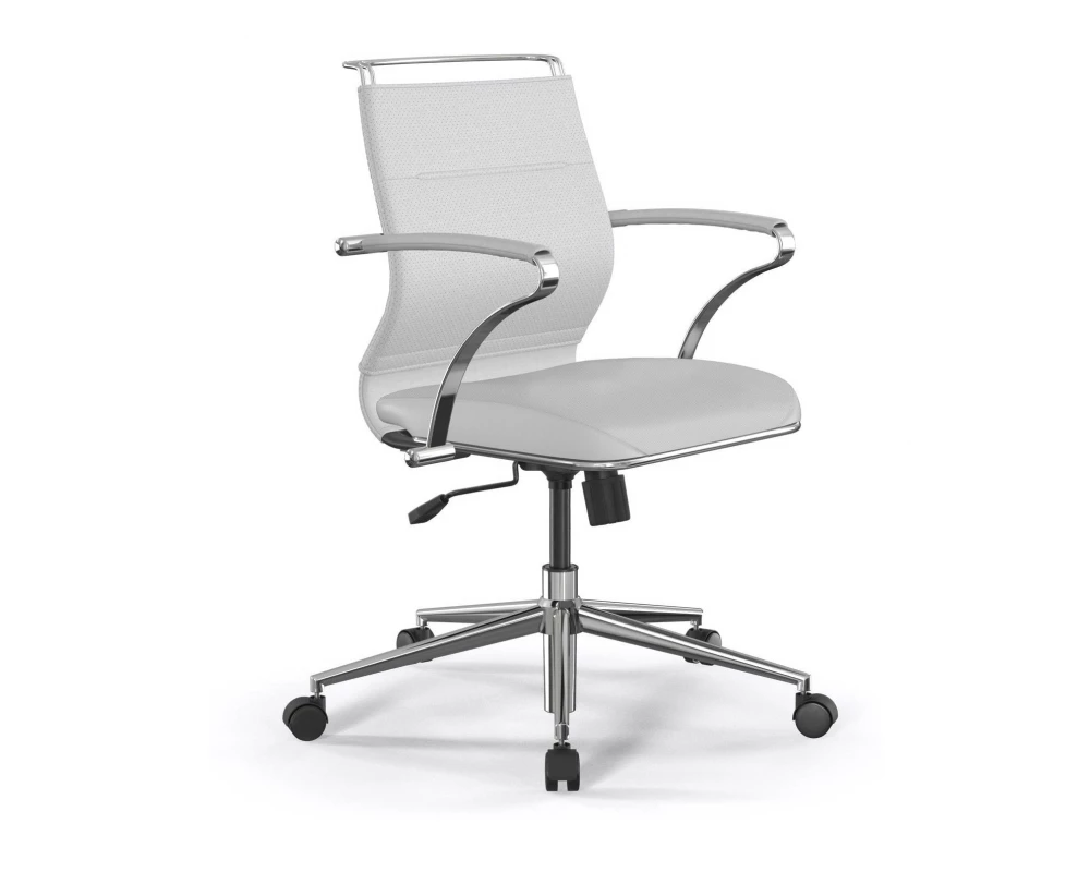 Кресло Sit Well M4-192K M09.B23.G18.W01 Экокожа, Белый