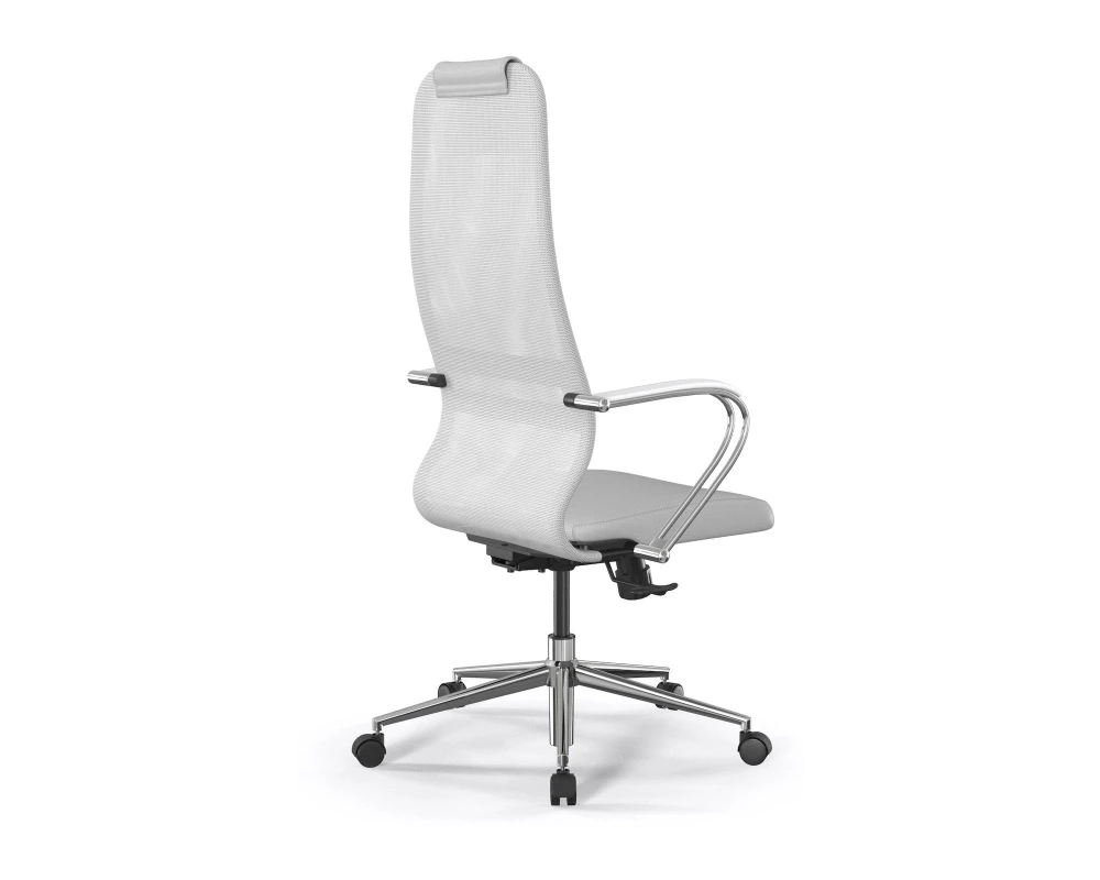 Кресло ErgoLife SynchroSit 8 B1-9K M20.B23.G18.W02 Сетка/Экокожа, Белый