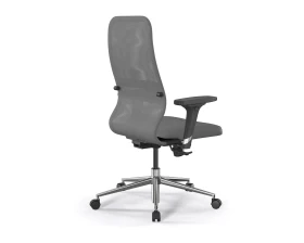 Кресло SynchroSit 8 B2-9D M25.B23.G18.W02 Сетка/Экокожа, Серый images