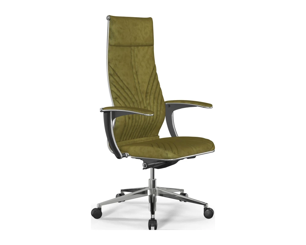 Кресло Samurai B1-13U M26.B32.G25.W03 Велюр, Оливковый