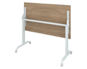 Стол на колёсах, на м/к с откидной столешницей (1200х700х760) Дублин images
