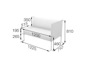 Модуль 2-местный левый Brd2L Бридж MVK images