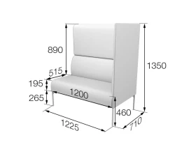 Модуль 2-местный левый высокий Brd2HL Бридж MVK images