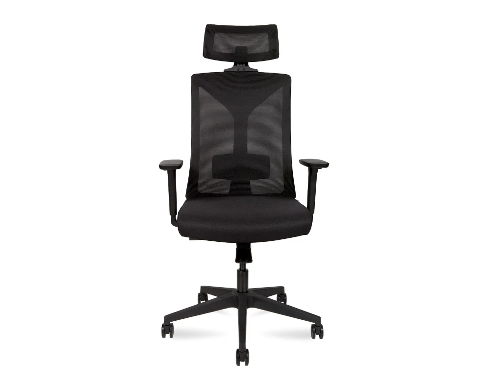 Кресло Norden Бостон SL Сетка/Ткань, Черный