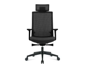 Кресло Norden Руби блэк / Ruby black Сетка/Ткань, Черный images