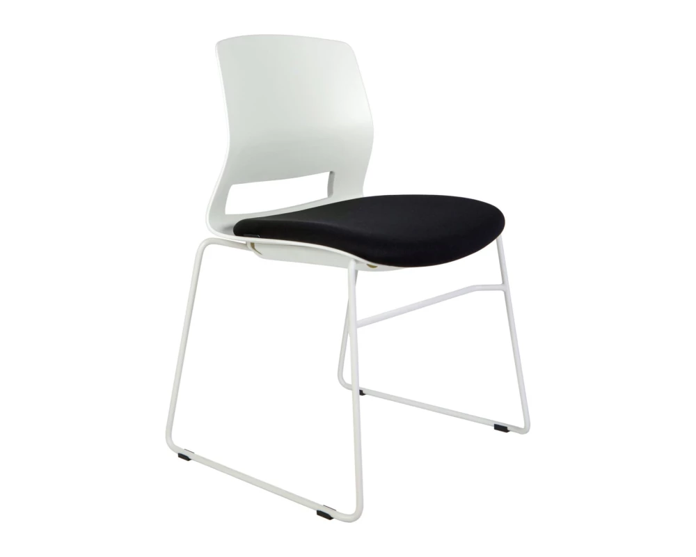 Стул Norden Уан / One Пластик/Ткань, Черный/Белый