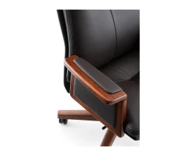 Кресло Norden Вивальди  / Vivaldi Натуральная кожа, Черный images