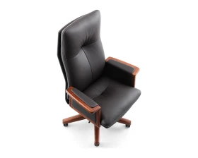 Кресло Norden Вивальди  / Vivaldi Натуральная кожа, Черный images