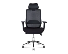 Кресло Norden Моно / Mono chrom Сетка/Ткань, Черный images