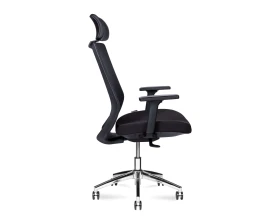 Кресло Norden Моно / Mono chrom Сетка/Ткань, Черный images