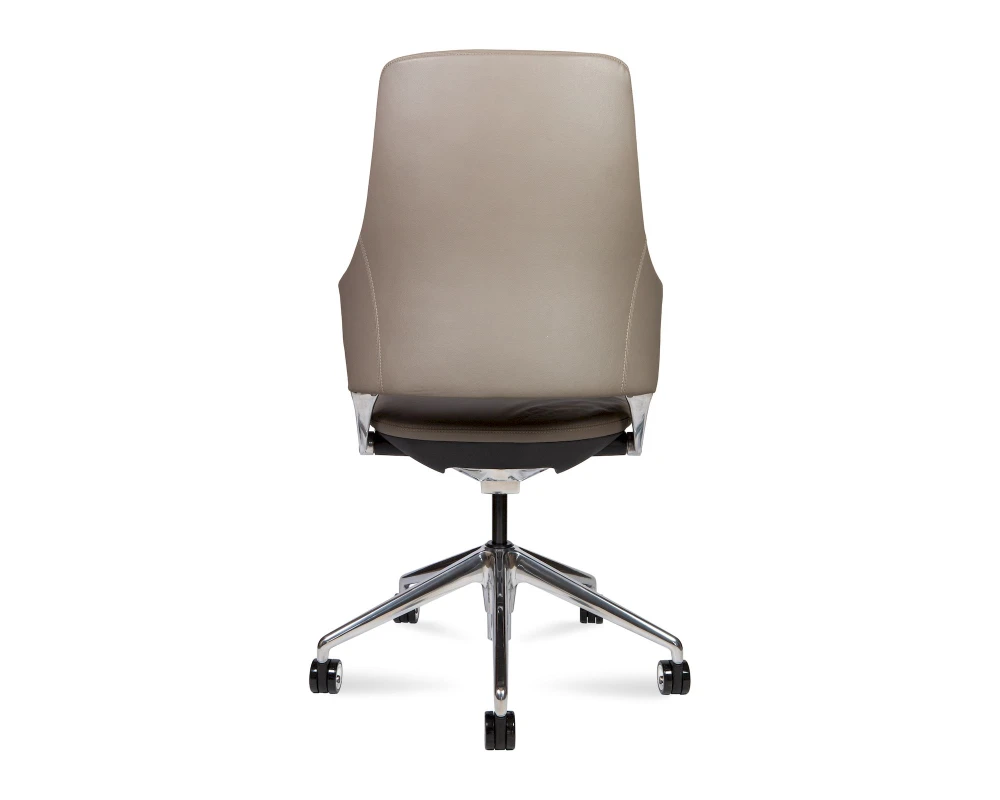 Кресло Norden Хан / Han LB Натуральная кожа, Серый