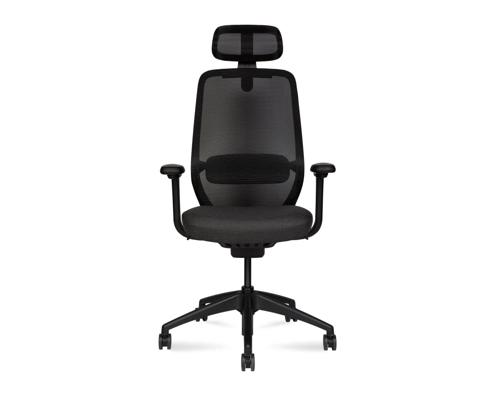 Кресло Norden Volta Сетка/Ткань, Черный