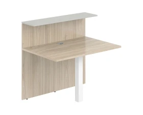 Модуль прямой 1200х818х1125 Квадро / Quadro Акация равелло/Серый бархат images