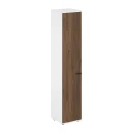 Шкаф высокий 400x400x1955, задняя стенка HDF, 1 дверь левый Сигма / Sigma