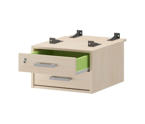 Тумба подвесная для столов на м/каркасе АМТ2-02М.73 Арго-М