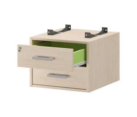 Тумба подвесная для столов на м/каркасе АМТ2-02Ц.60 Арго-М