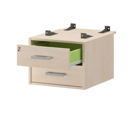 Тумба подвесная для столов на м/каркасе АМТ2-02Ц.73 Арго-М