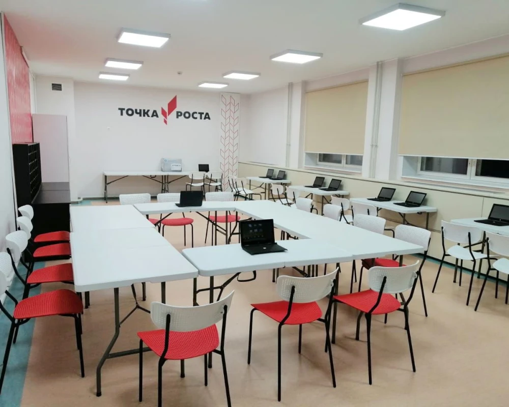 Стул Точка Роста SHT-S85М Пластик, Белый/Черный муар