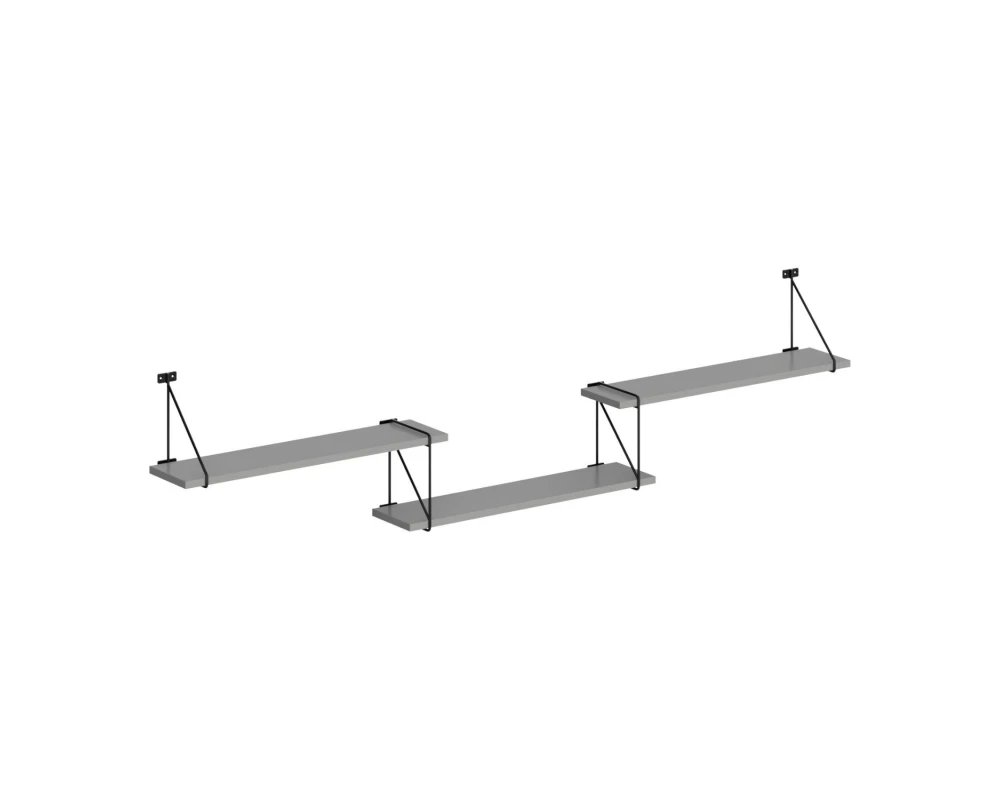 Полка подвесная 1780х166х392 Кофе / Coffee