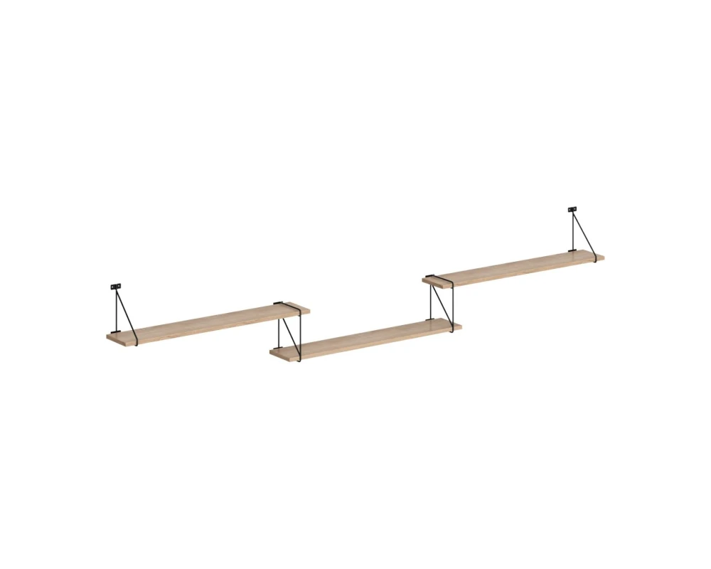 Полка подвесная 2380х166х392 Кофе / Coffee