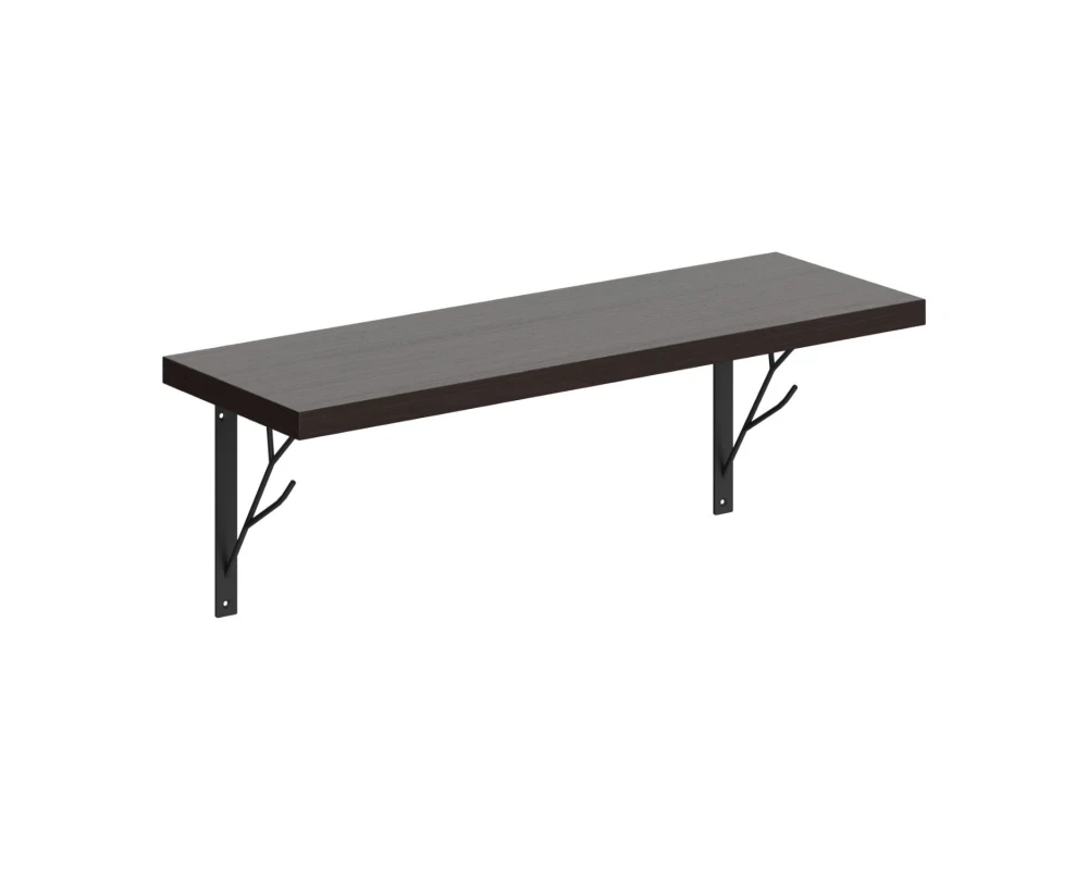 Полка подвесная 630х220х222 Кофе / Coffee