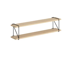 Полка подвесная 860х166х214 Кофе / Coffee images