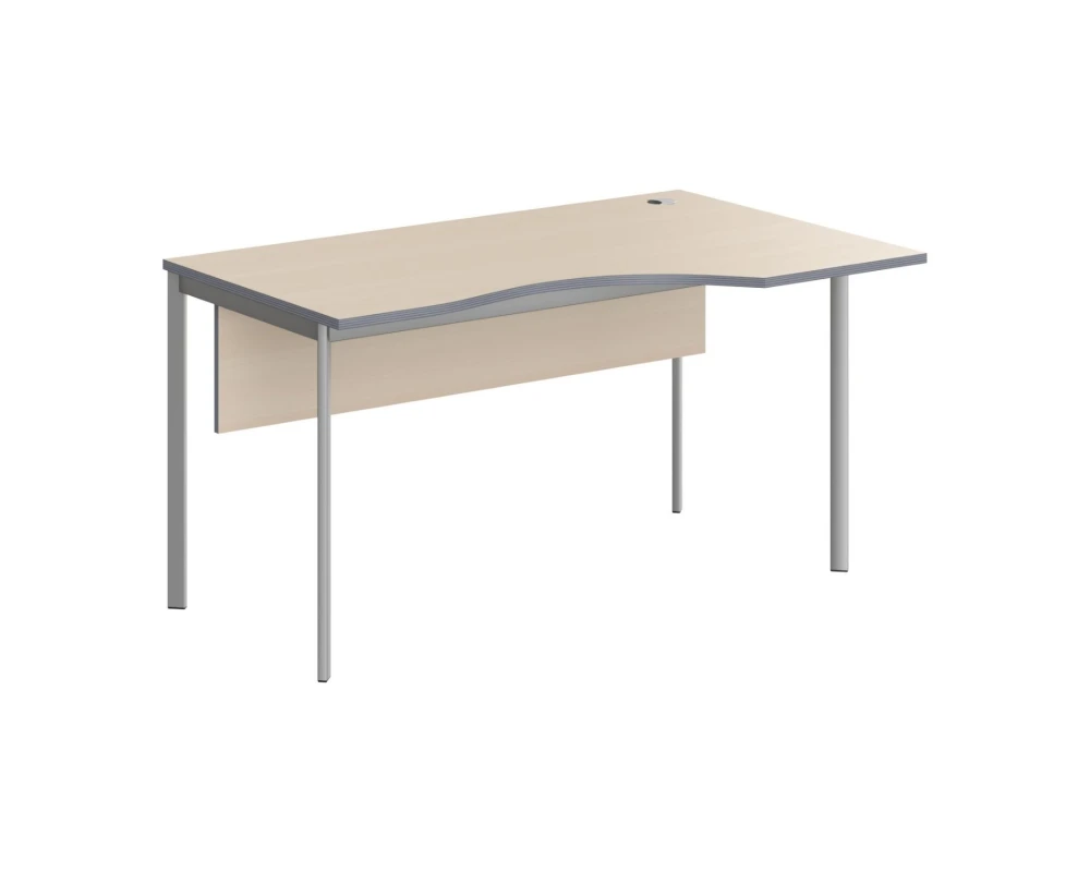 Стол эргономичный c фронтальной панелью 1400х900х755 Imago С