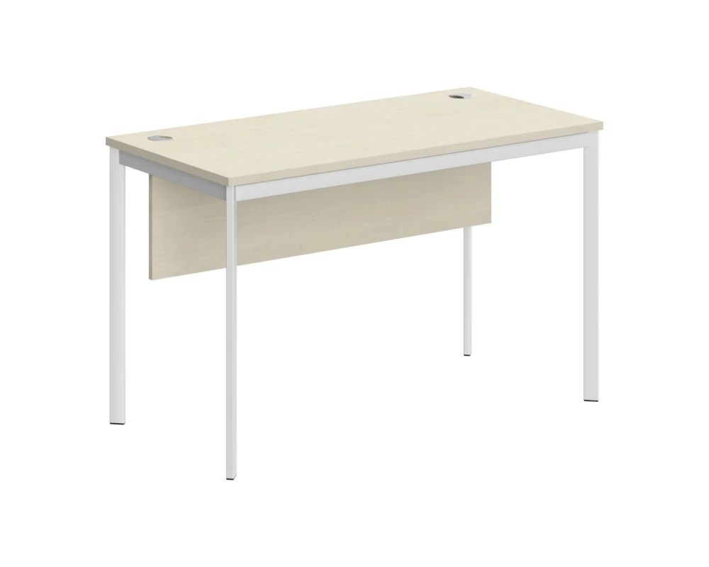 Стол прямой c фронтальной панелью 1200х600х755 Imago С