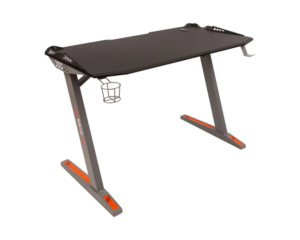 Стол компьютерный игровой с LED-подсветкой 1200х600х750 Skilll