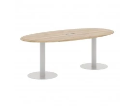 Конференц-стол овальный 2200х1100х754 Вейв / Wave images