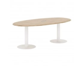 Конференц-стол овальный 2200х1100х754 Вейв / Wave images