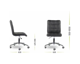 Кресло Фигаро GTS К13 пиастра/хром images