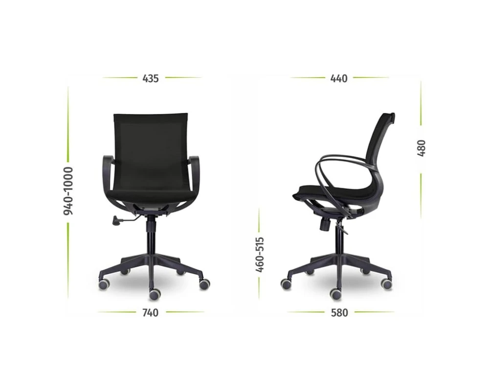 Кресло Йота М-805 BLACK PL