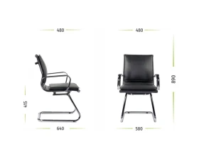 Кресло Кайман Комфорт СН-301 Н/п хром images