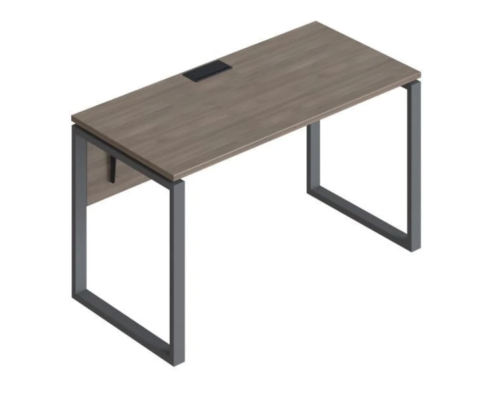 Стол прямой на металлических опорах ФТМ-140+ФМК2-140+ФЦ-140 Форма