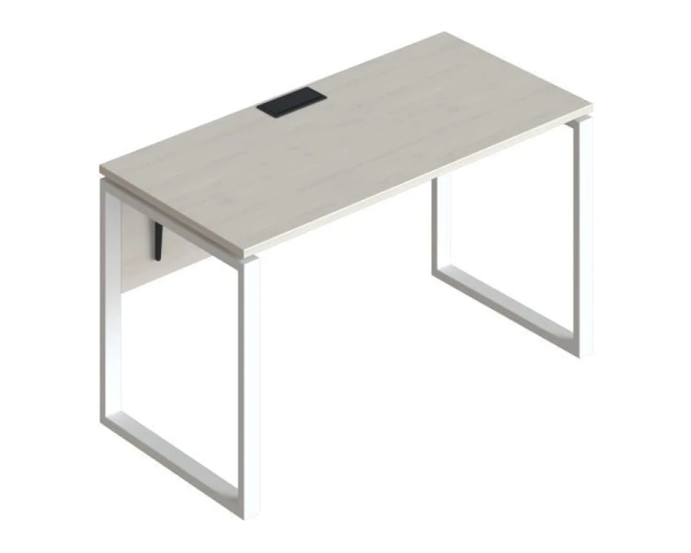 Стол прямой на металлических опорах ФТМ-140+ФМК2-140+ФЦ-140 Форма